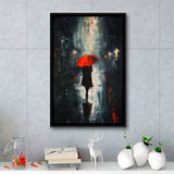 Rain Cloud Oil Paintingvintage Dark Academia,Framed Canvas Prints Wall Art Decor, Floating Frame