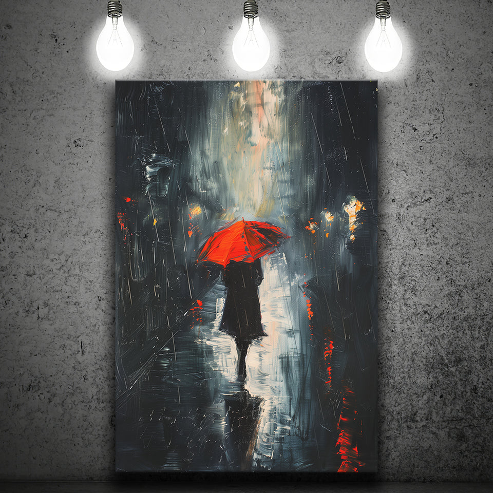 Rain Cloud Oil Paintingvintage Dark Academia, Canvas Painting, Canvas Print Wall Art Decor