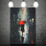 Rain Cloud Oil Paintingvintage Dark Academia, Canvas Painting, Canvas Print Wall Art Decor
