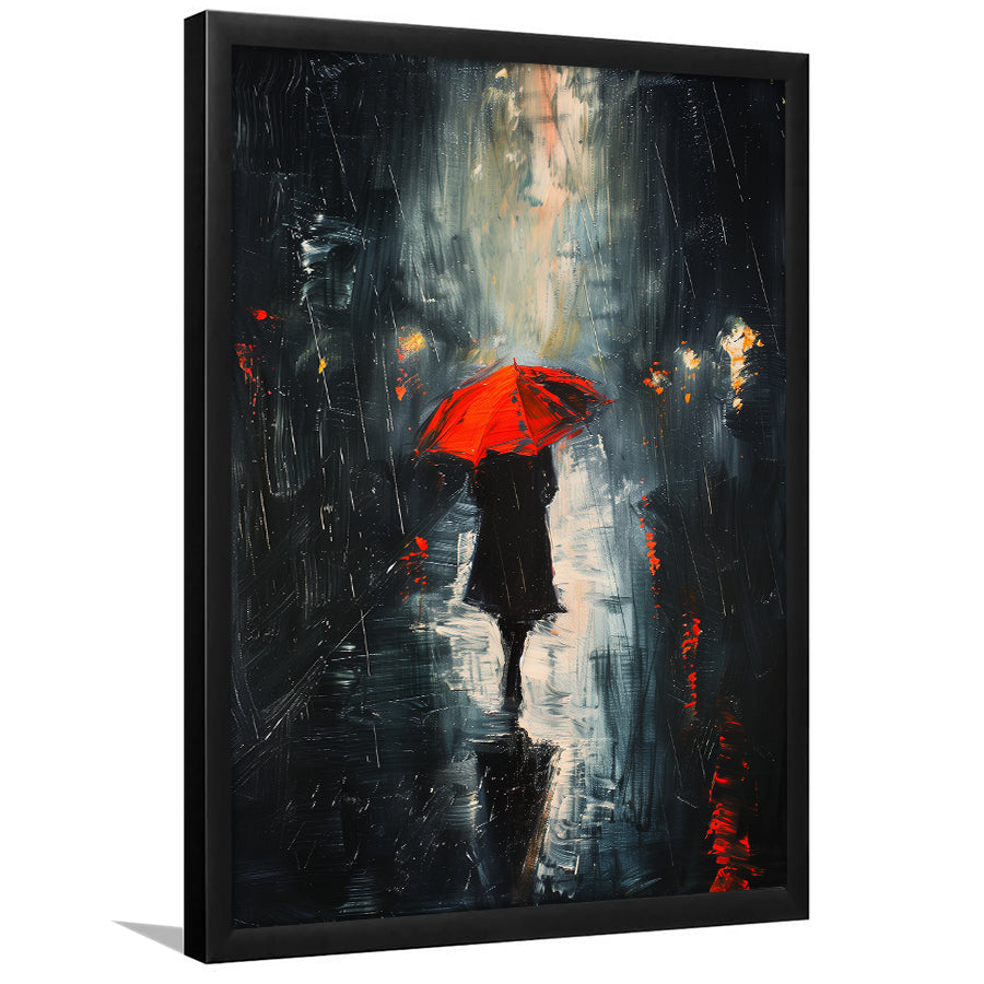 Rain Cloud Oil Paintingvintage Dark Academia,Framed Art Prints Wall Decor, Picture Framed