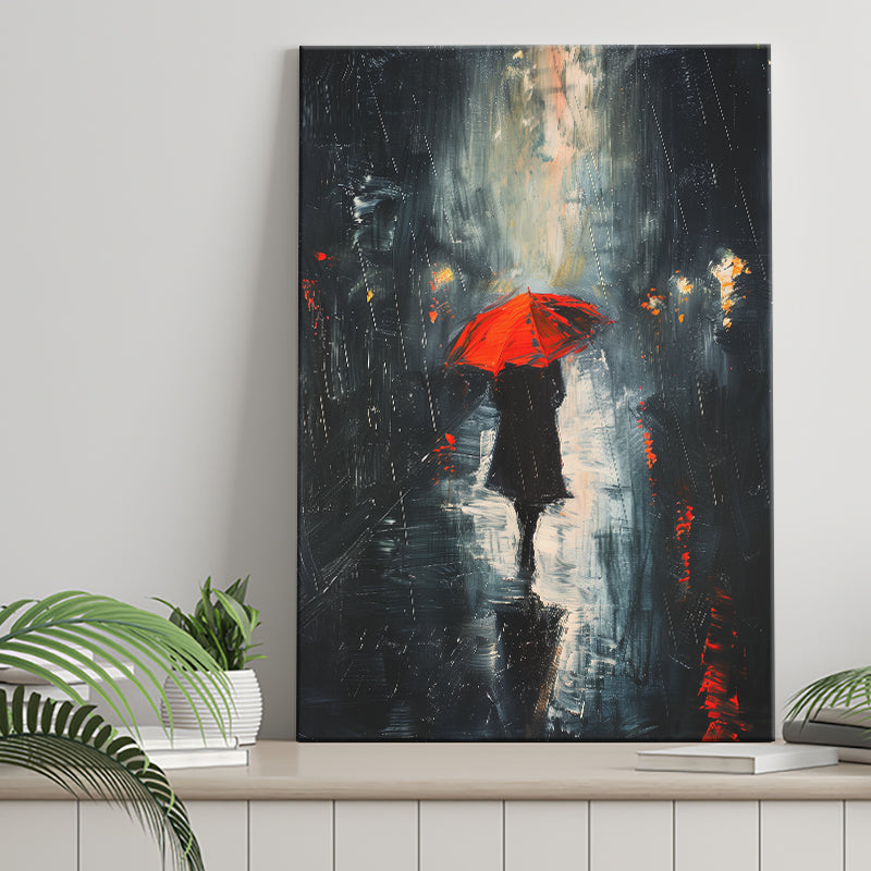 Rain Cloud Oil Paintingvintage Dark Academia, Canvas Painting, Canvas Print Wall Art Decor