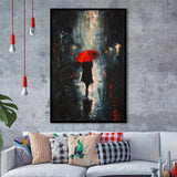 Rain Cloud Oil Paintingvintage Dark Academia,Framed Art Prints Wall Decor, Picture Framed