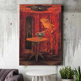 Remedios Varo Born Again Canvas Art,Remedios Varo Fine Print,Vintage Art Prints, Canvas Painting, Canvas Print Wall Art Decor