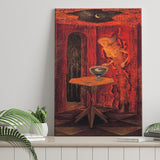 Remedios Varo Born Again Canvas Art,Remedios Varo Fine Print,Vintage Art Prints, Canvas Painting, Canvas Print Wall Art Decor