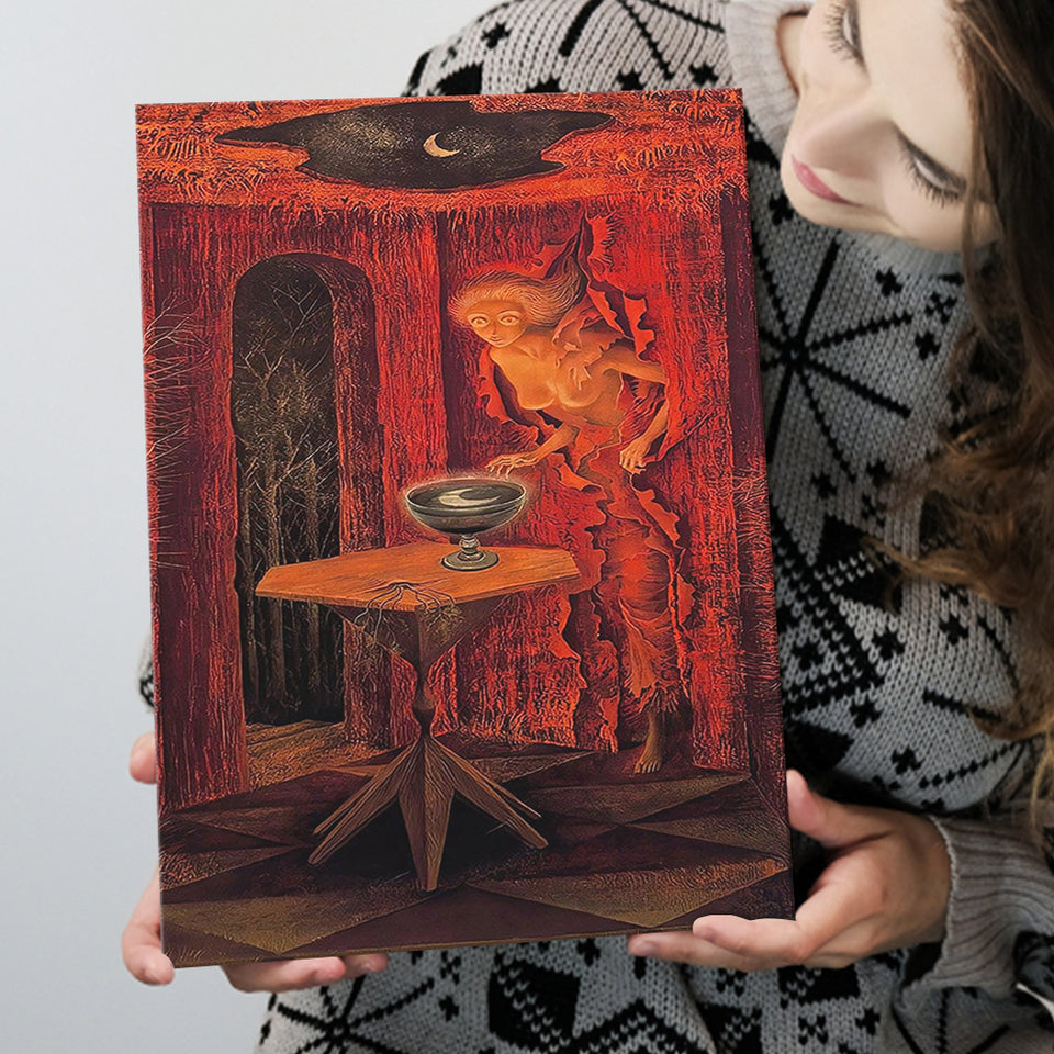 Remedios Varo Born Again Canvas Art,Remedios Varo Fine Print,Vintage Art Prints, Canvas Painting, Canvas Print Wall Art Decor