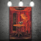 Remedios Varo Born Again Canvas Art,Remedios Varo Fine Print,Vintage Art Prints, Canvas Painting, Canvas Print Wall Art Decor