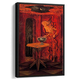 Remedios Varo Born Again Canvas Art,Remedios Varo Fine Print,Framed Canvas Prints Wall Art Decor, Floating Frame