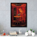 Remedios Varo Born Again Canvas Art,Remedios Varo Fine Print,Framed Canvas Prints Wall Art Decor, Floating Frame
