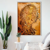 Salvador Dali Exhibition,Salvador Dali Canvas Print,Framed Canvas Prints Wall Art Decor, Floating Frame