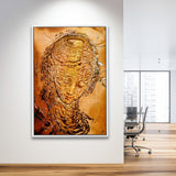 Salvador Dali Exhibition,Salvador Dali Canvas Print,Framed Canvas Prints Wall Art Decor, Floating Frame