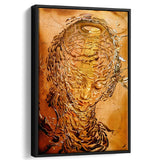 Salvador Dali Exhibition,Salvador Dali Canvas Print,Framed Canvas Prints Wall Art Decor, Floating Frame
