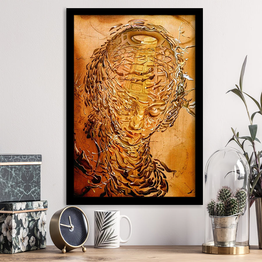 Salvador Dali Exhibition,Salvador Dali Print, Salvador Dali Wall Pop Art,Framed Art Prints Wall Decor, Picture Framed