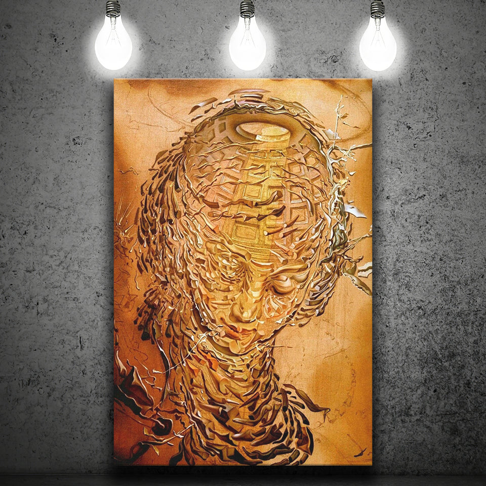 Salvador Dali Exhibition Poster,Salvador Dali Canvas Print, Salvador Dali Wall Pop Art, Canvas Painting, Canvas Print Wall Art Decor