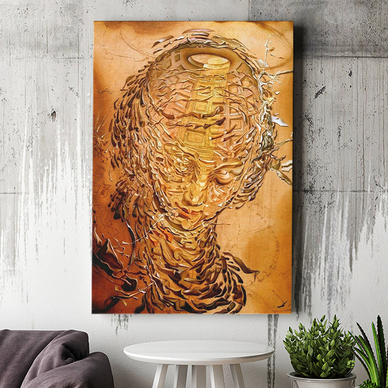 Salvador Dali Exhibition Poster,Salvador Dali Canvas Print, Salvador Dali Wall Pop Art, Canvas Painting, Canvas Print Wall Art Decor