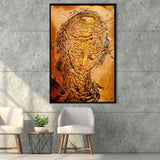 Salvador Dali Exhibition,Salvador Dali Canvas Print,Framed Canvas Prints Wall Art Decor, Floating Frame