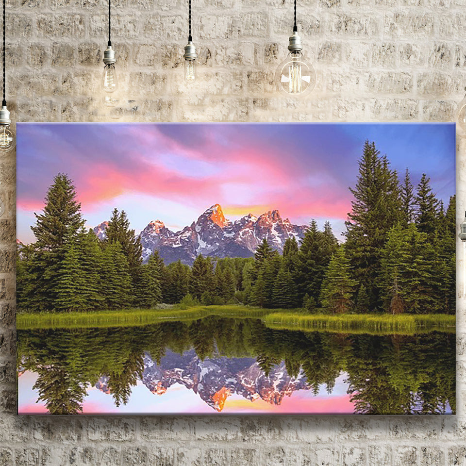 Schwabacher'S Landing At Sunrise Resize, Canvas Print Wall Art Decor, Landscape Art Print