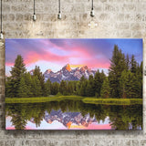 Schwabacher'S Landing At Sunrise Resize, Canvas Print Wall Art Decor, Landscape Art Print