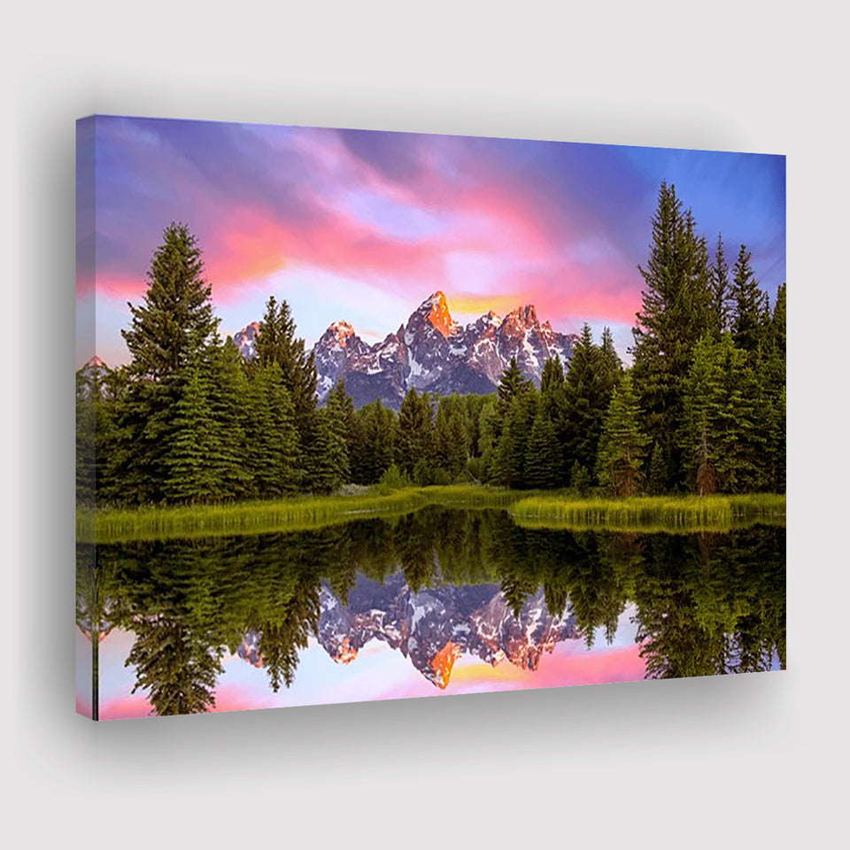 Schwabacher'S Landing At Sunrise Resize, Canvas Print Wall Art Decor, Landscape Art Print