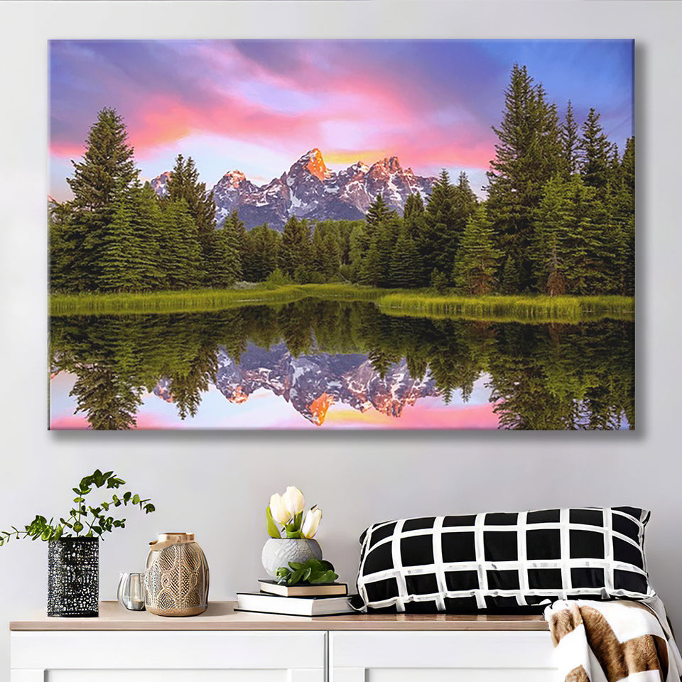 Schwabacher'S Landing At Sunrise Resize, Canvas Print Wall Art Decor, Landscape Art Print