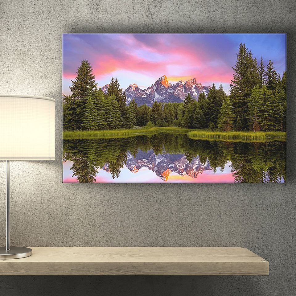 Schwabacher'S Landing At Sunrise Resize, Canvas Print Wall Art Decor, Landscape Art Print