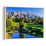 Shadow Creek Golf Club Hole 18, North Las Vegas, Golf Art Print, Gift for him, Framed Canvas Prints Wall Art