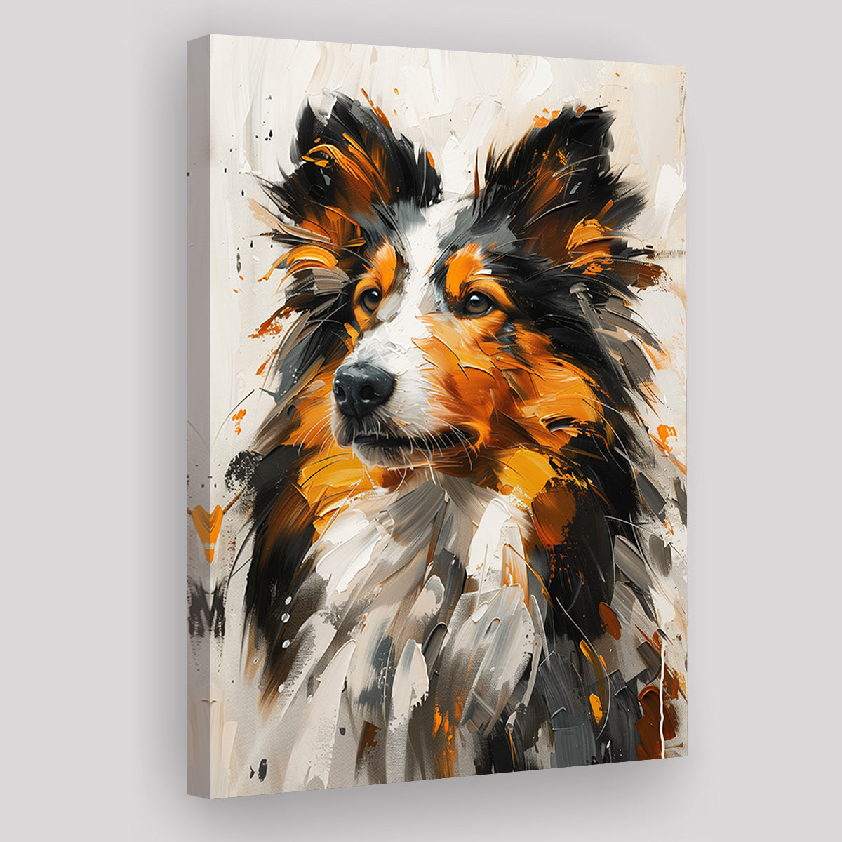 Personalized Sheltie Shetland Sheepdog Brewing Company deals graphic art Poster Print OR ready-to-hang stretched canvas panel FOWLER dog art