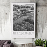 The Club at New Seabury Golf Course, Golf Art Print, Gift for him, Canvas Print Wall Art