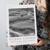 The Ocean Course Hole 10, Kiawah Island, South Carolina, Golf Art Print, Gift for him, Canvas Print Wall Art