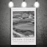 The Ocean Course Hole 10, Kiawah Island, South Carolina, Golf Art Print, Gift for him, Canvas Print Wall Art