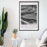 The Ocean Course Hole 10, Kiawah Island, South Carolina, Golf Art Print, Floating Frame, Framed Canvas Print Wall Art