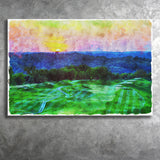 The Pete Dye Course At French Lick, Golf Art Print, Gift for him, Canvas Prints Wall Art