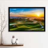 The Pete Dye Golf Course At French, Golf Art Print, Gift for him, Framed Canvas Prints Wall Art