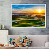 The Pete Dye Golf Course At French, Golf Art Print, Gift for him, Framed Canvas Prints Wall Art