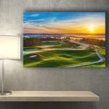 The Pete Dye Golf Course At French, Golf Art Print, Gift for him, Canvas Prints Wall Art