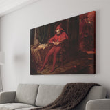 The Sad Jester by Jan Matejko or Canvas Wall Art, Canvas Print Wall Art Decor, Landscape Art Print