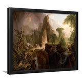 Thomas Cole Expulsion Print Garden Of Eden Fine Art, Framed Art Print Wall Decor, Framed Picture