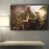 Thomas Cole Expulsion Canvas Print Garden of Eden Fine Art, Canvas Print Wall Art Decor, Landscape Art Print