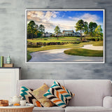 Mid South Golf Course Framed Canvas Prints