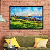 Turnberry Golf Club, Alisa Course Hole 10R, Turnberry, Scotland, Golf Art, Gift for him, Framed Art Prints Wall Decor
