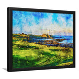 Turnberry Golf Club, Alisa Course Hole 10R, Turnberry, Scotland, Golf Art, Gift for him, Framed Art Prints Wall Decor