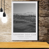 Turnberry Golf Club, Alisa Course, Turnberry, Scotland, Golf Art Print, Gift for him, Canvas Print Wall Art