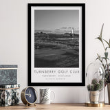 Turnberry Golf Club, Alisa Course, Turnberry, Scotland, Golf Art, Gift for him, Framed Art Print Wall Decor