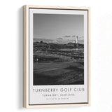 Turnberry Golf Club, Alisa Course, Turnberry, Scotland, Golf Art Print, Floating Frame, Framed Canvas Print Wall Art