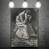 Vincent Van Gogh Weeping Woman Picture Print, Weeping Woman Painting, Canvas Painting, Canvas Print Wall Art Decor