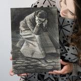 Vincent Van Gogh Weeping Woman Picture Print, Weeping Woman Painting, Canvas Painting, Canvas Print Wall Art Decor