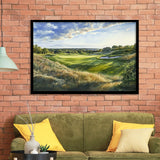Watercolor Painting National Golf Links Of America, Golf Art, Gift for him, Framed Art Prints Wall Decor