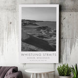 Whistling Straits Golf Resort, Straits Course Hole 03, Kohler, Wisconsin, Golf Art Print, Canvas Print Wall Art