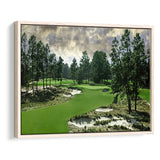 Pinehurst Course Number 2 Golf Courses, Golf Art Print, Framed Canvas Prints Wall Art Decor, Floating Frame