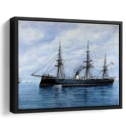 1855 1900 By Rafael Monleon Y Torres II Framed Canvas Prints Wall Art - Painting Canvas, Wall Decor, For Sale