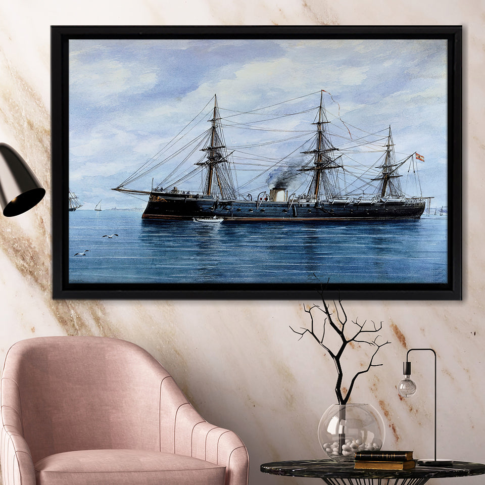 1855 1900 By Rafael Monleon Y Torres Framed Canvas Prints Wall Art - Painting Canvas, Wall Decor, For Sale